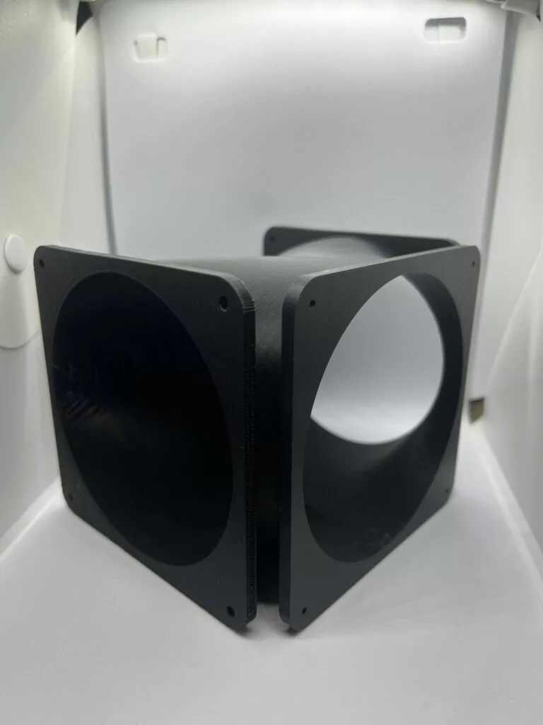 120mm / 140mm Fan 3-Way Dual Fan  T piece 3x 120mm / 140mm Fan