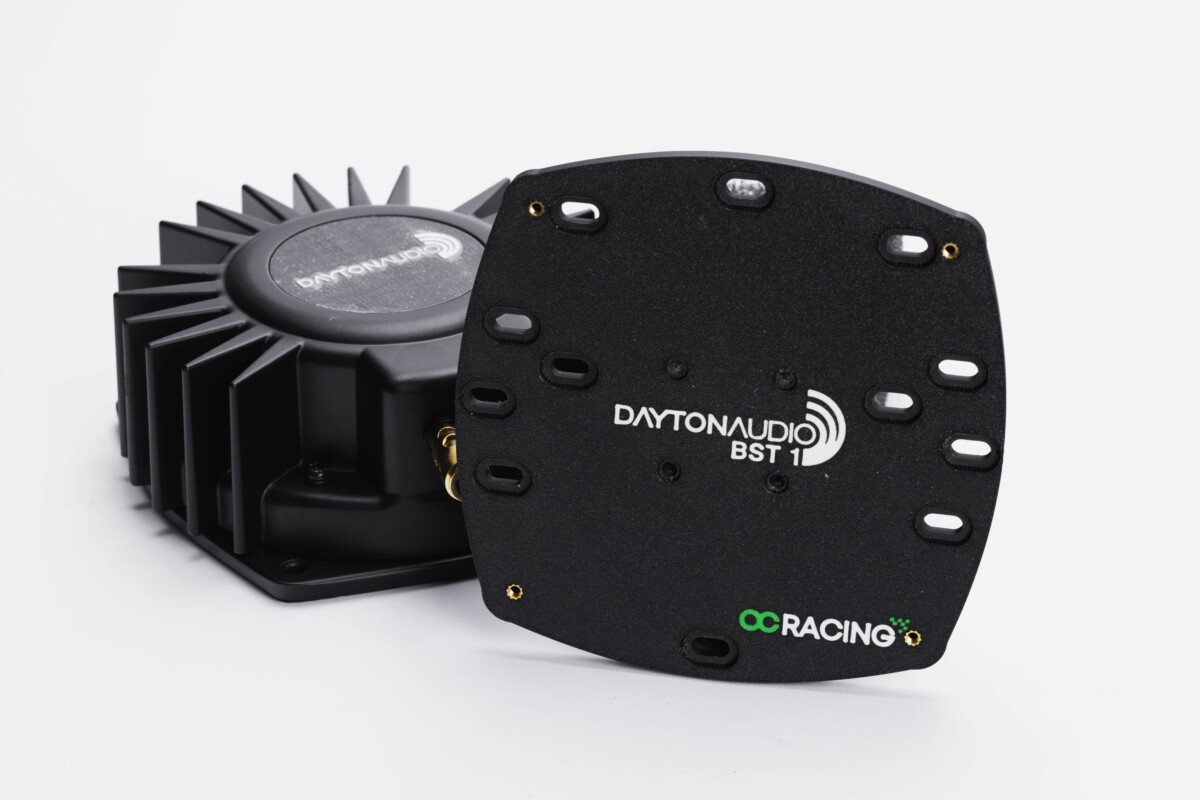OCRacing Dayton Audio BST-1 universal mount with bass shaker - OCRacing