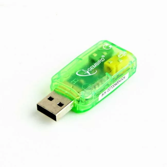 Gembird Virtus Stereo 2.0 USB Sound Card