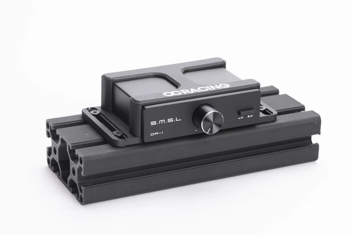 SMSL DA1 Amplifier 3D-Printed Mount for simracing rig