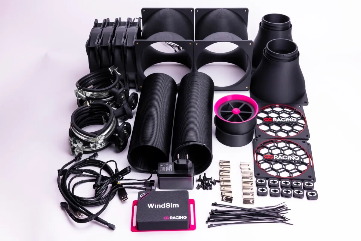 Windsim_full set_pink - OCRacing.eu