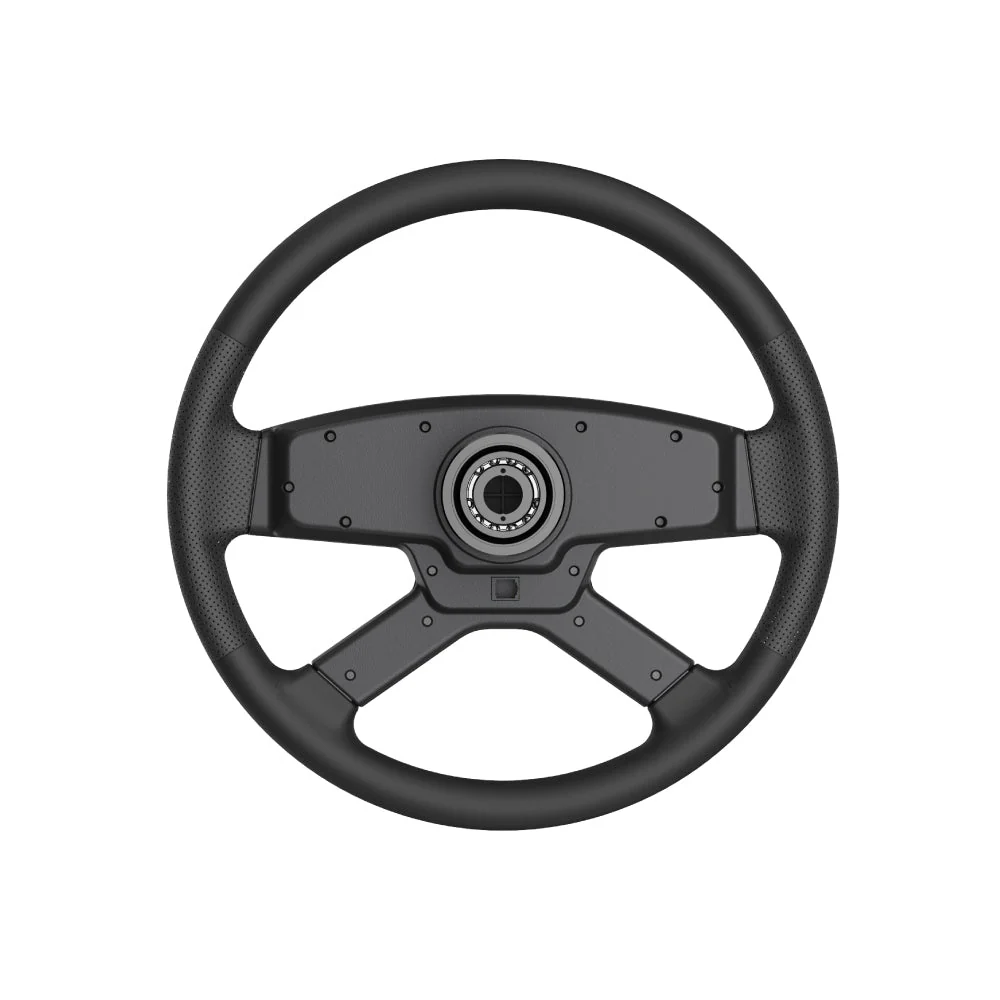 MOZA TSW Truck Wheel rear quick release view - OCRacing - OCRacing.eu MOZA TSW Truck Wheel rear view with all aluminum quick release OCRacing
