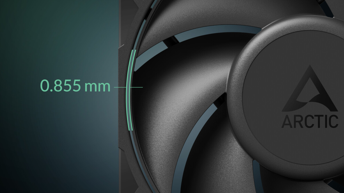 ARCTIC P12 Pro blade and airflow design - OCRacing