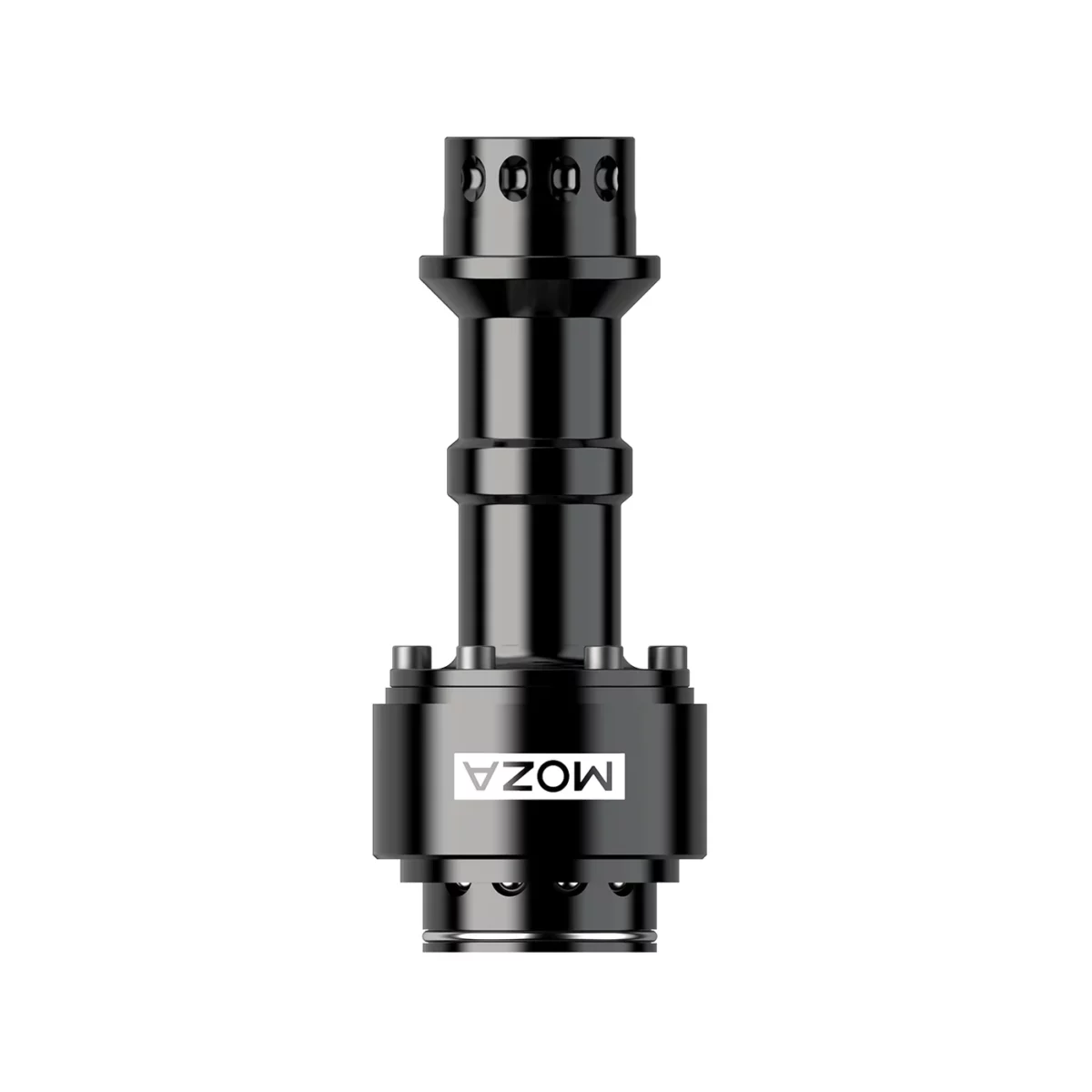 MOZA Base Extension Rod straight product view showing CNC aluminum body   OCRacing