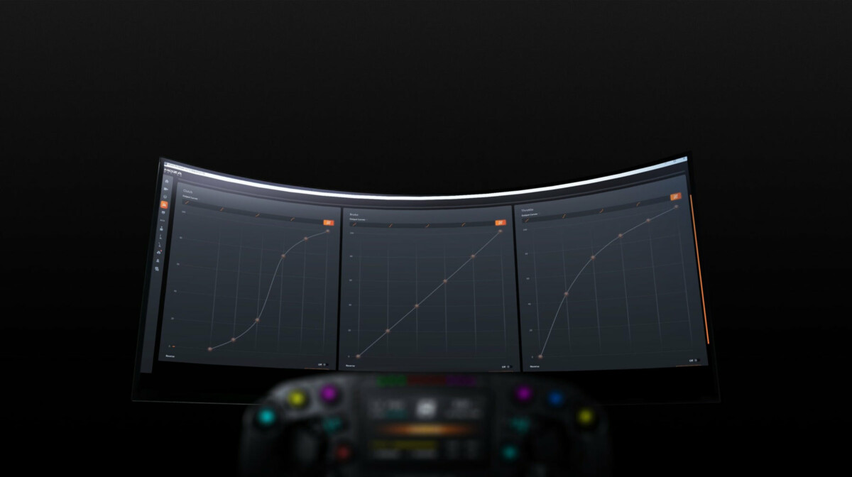 MOZA Pit House pedal curve software tuning for CRP2 clutch - OCRacing