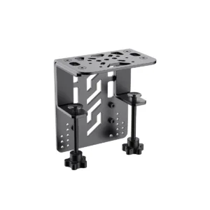 MOZA Flight Base Table Clamp right side view with adjustable C clamps and top mounting plate   OCRacing