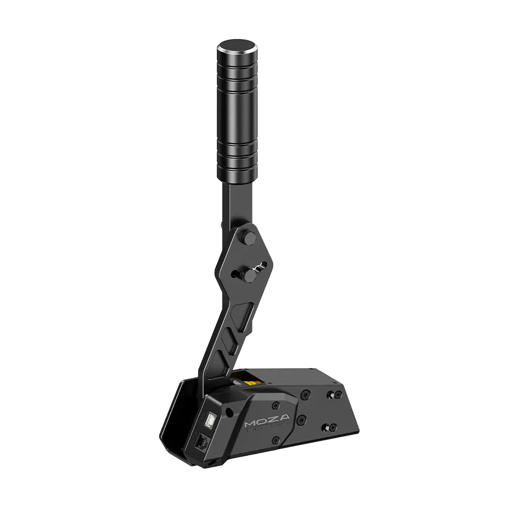 MOZA HBP Handbrake angled product view - OCRacing