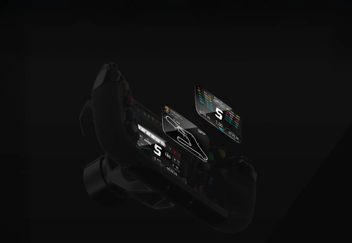 MOZA Lamborghini Essenza SCV12 dashboard display and UI presets - OCRacing