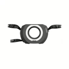 MOZA Multi function Stalks front product view with turn signal wiper light and cruise control stalks   OCRacing
