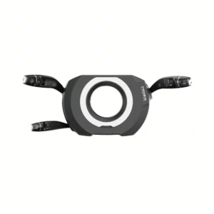 MOZA Multi function Stalks front product view with turn signal wiper light and cruise control stalks   OCRacing