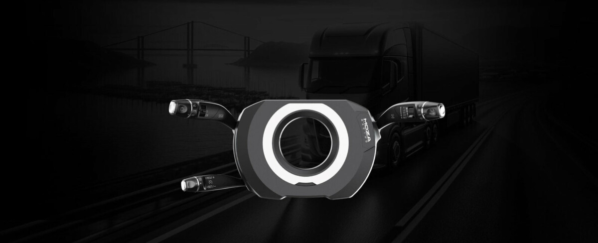MOZA Multi-function Stalks for trucking and road car simulation - OCRacing