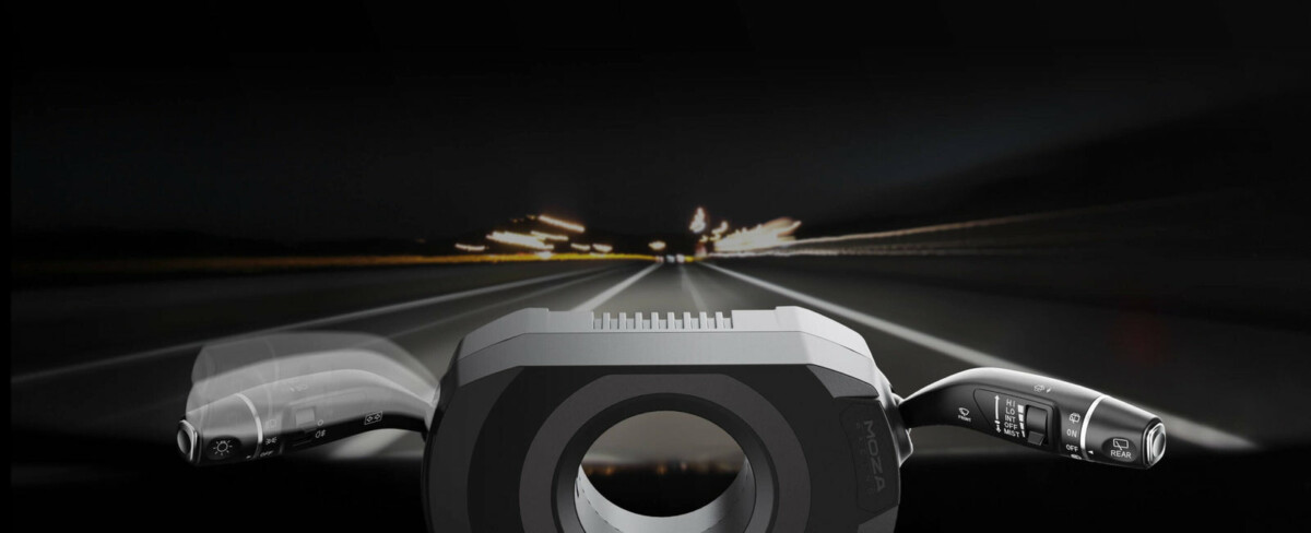 MOZA Multi-function Stalks auto-cancelling turn signals visual - OCRacing