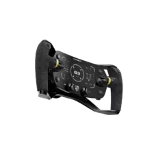 MOZA Porsche Mission R Steering Wheel angled product view with suede like grips   OCRacing