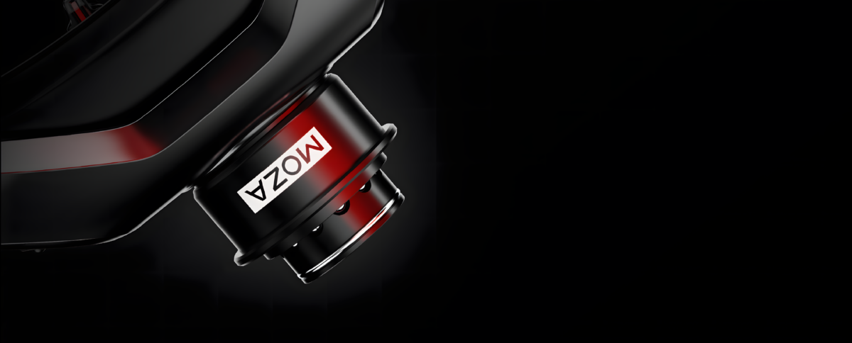 MOZA Porsche Mission R Steering Wheel all aluminum quick release - OCRacing