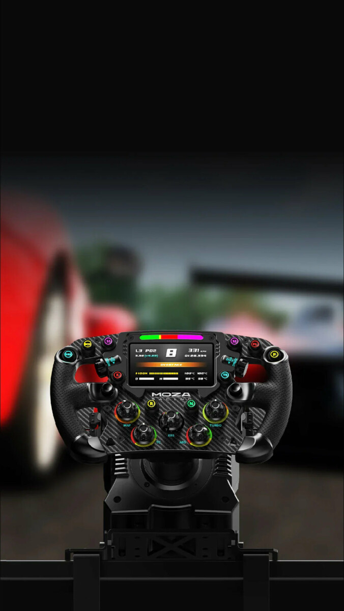 MOZA R12 V2 hand-off protection mode illustration - OCRacing