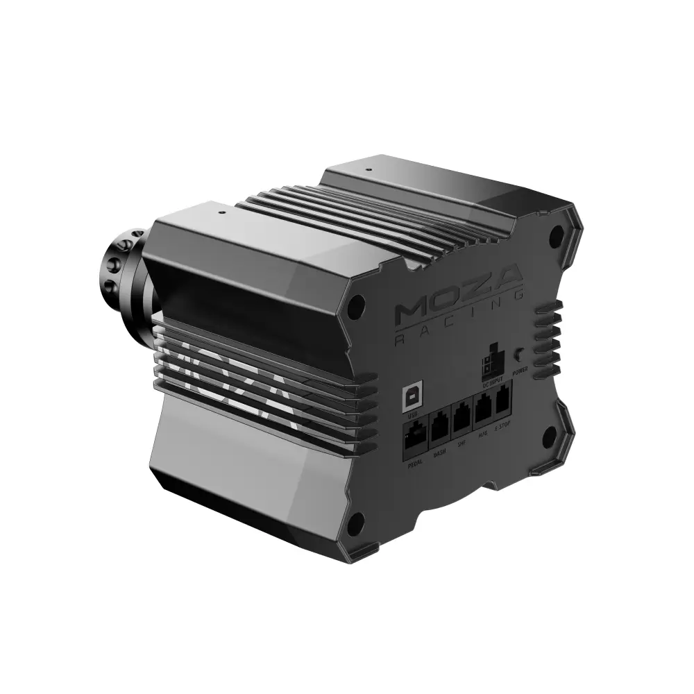 MOZA R9 V3 rear ports for MOZA ecosystem devices - OCRacing