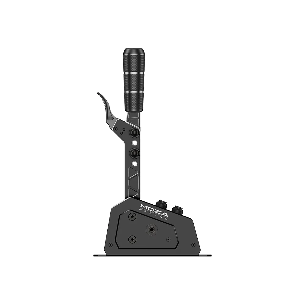 MOZA SGP Sequential Shifter side profile showing lever knob and base   OCRacing