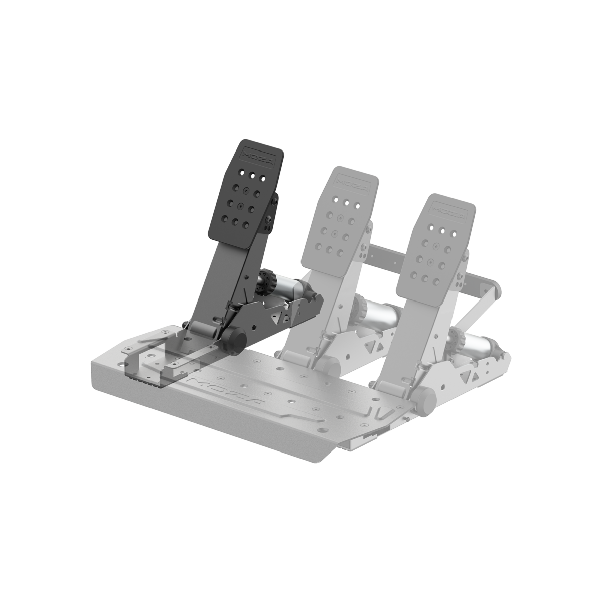 MOZA SRP2 Clutch Pedal adjustment hardware detail - OCRacing