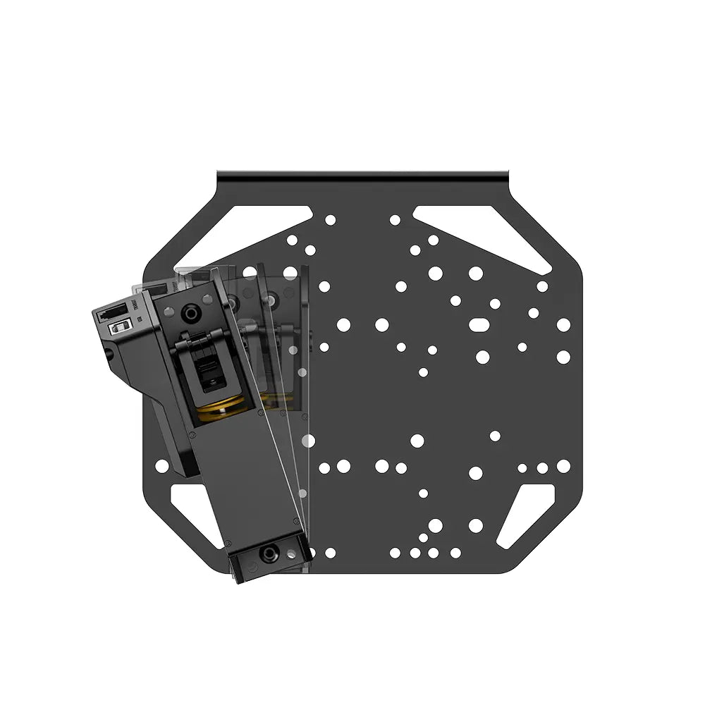 MOZA Universal Mounting Plate installation and mounting example - OCRacing