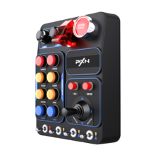 PXN CB1 Button Box angled view   OCRacing