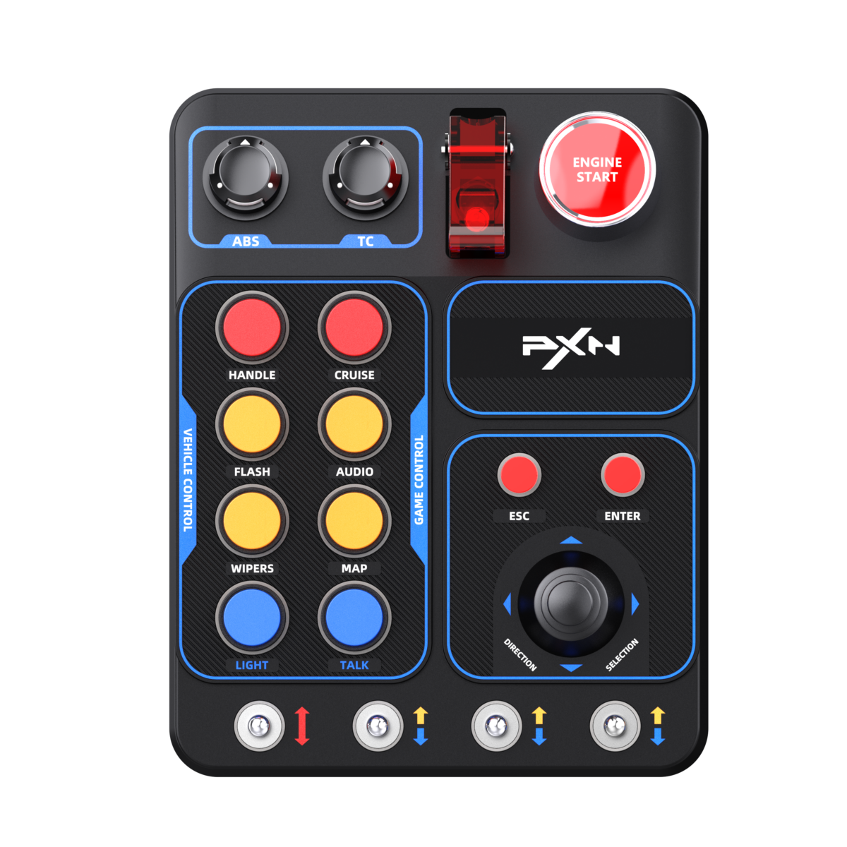 PXN CB1 Button Box controls detail - OCRacing