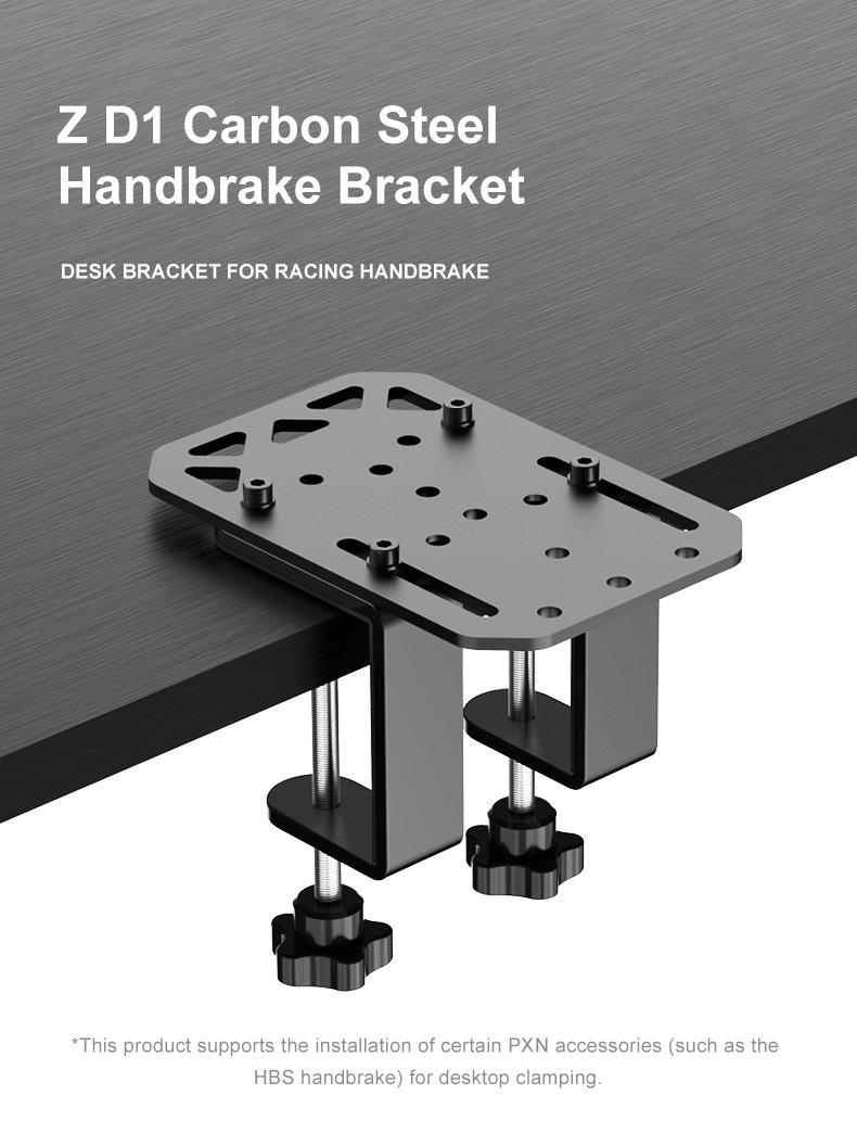 PXN Z-D1 Handbrake Table Mount on desktop - OCRacing