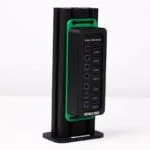 SimRacing USB 7 port HUB with green OCRacing profile mount