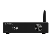 SMSL A50 Pro 21 Channel Amplifier front display   OCRacing