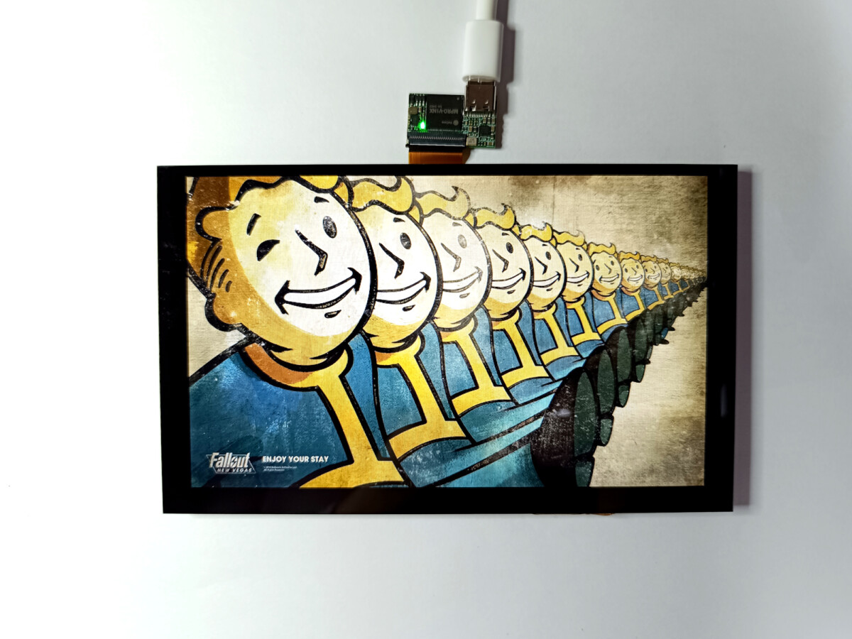 VoCore 6.8 Inch MPRO Display Screen front view with MPRO board - OCRacing