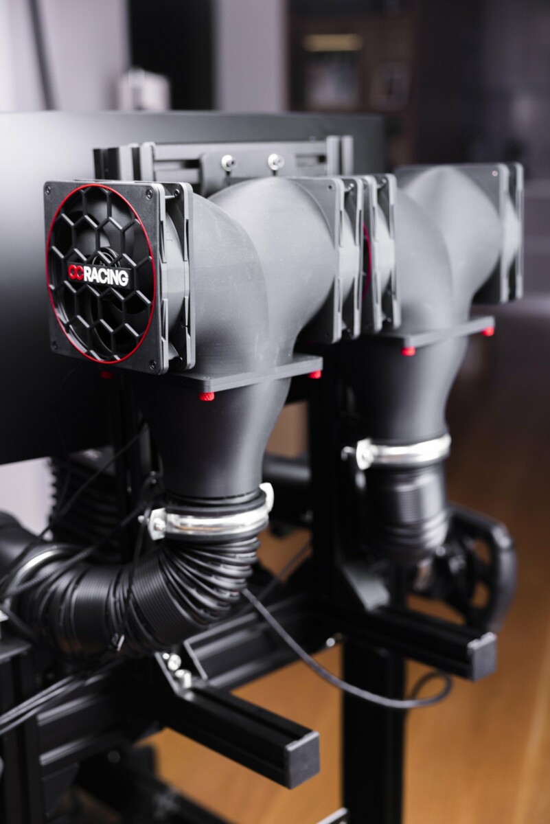 WindSim Advanced dual fan rig installation - OCRacing