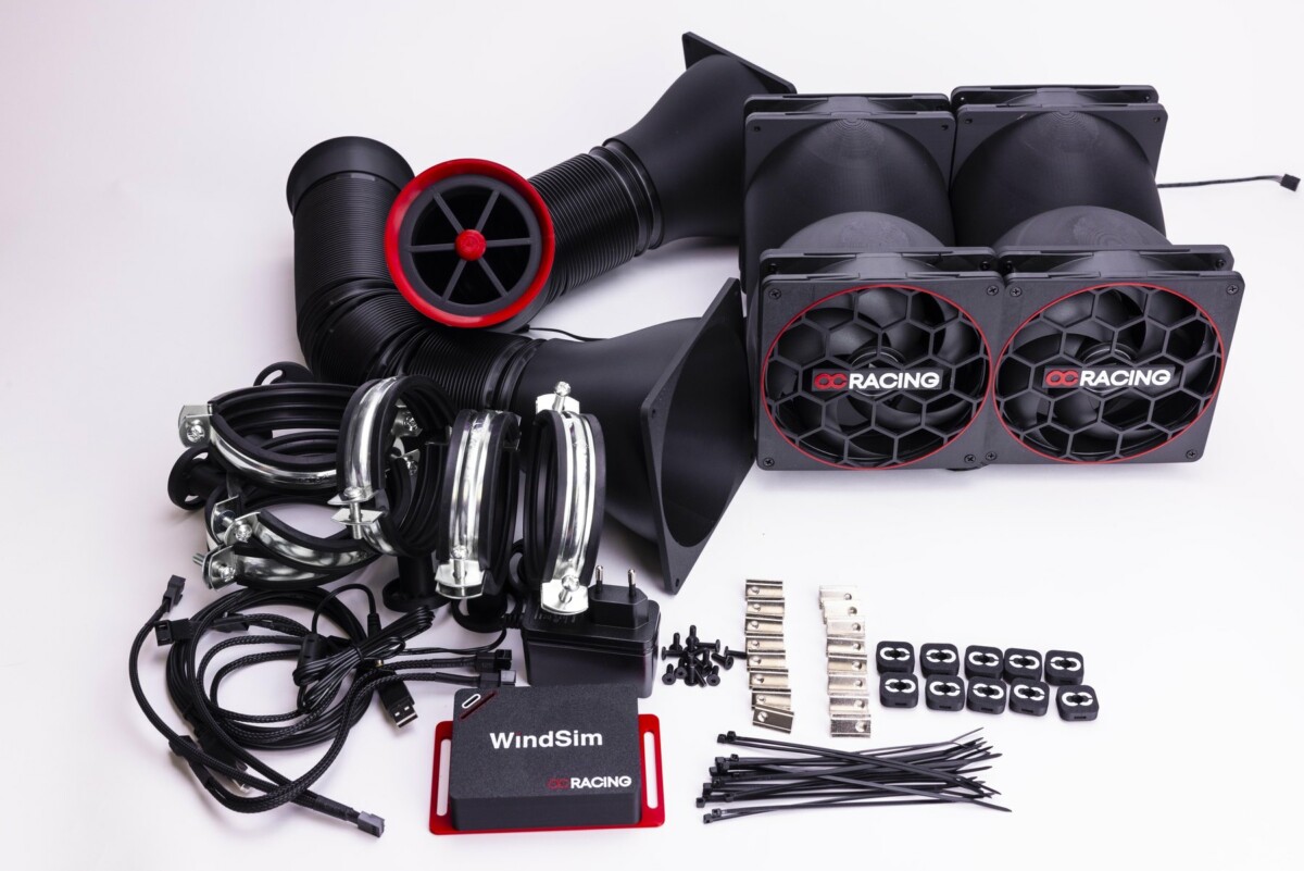 WindSim Advanced pre-assembled kit arrival view - OCRacing