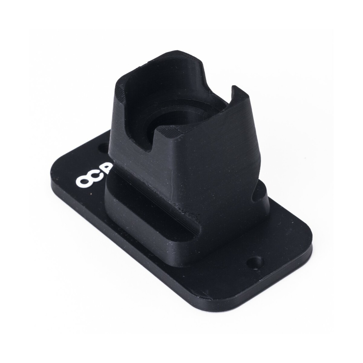 Detail view of OCRacing Fanatec QR2 holder profile - OCRacing