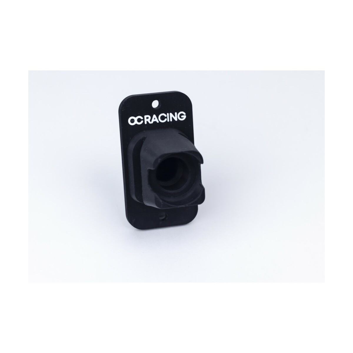 Front view of OCRacing Fanatec QR2 wheel mount - OCRacing
