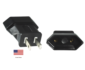 DINIC USA Japan to Europlug travel adapter - OCRacing